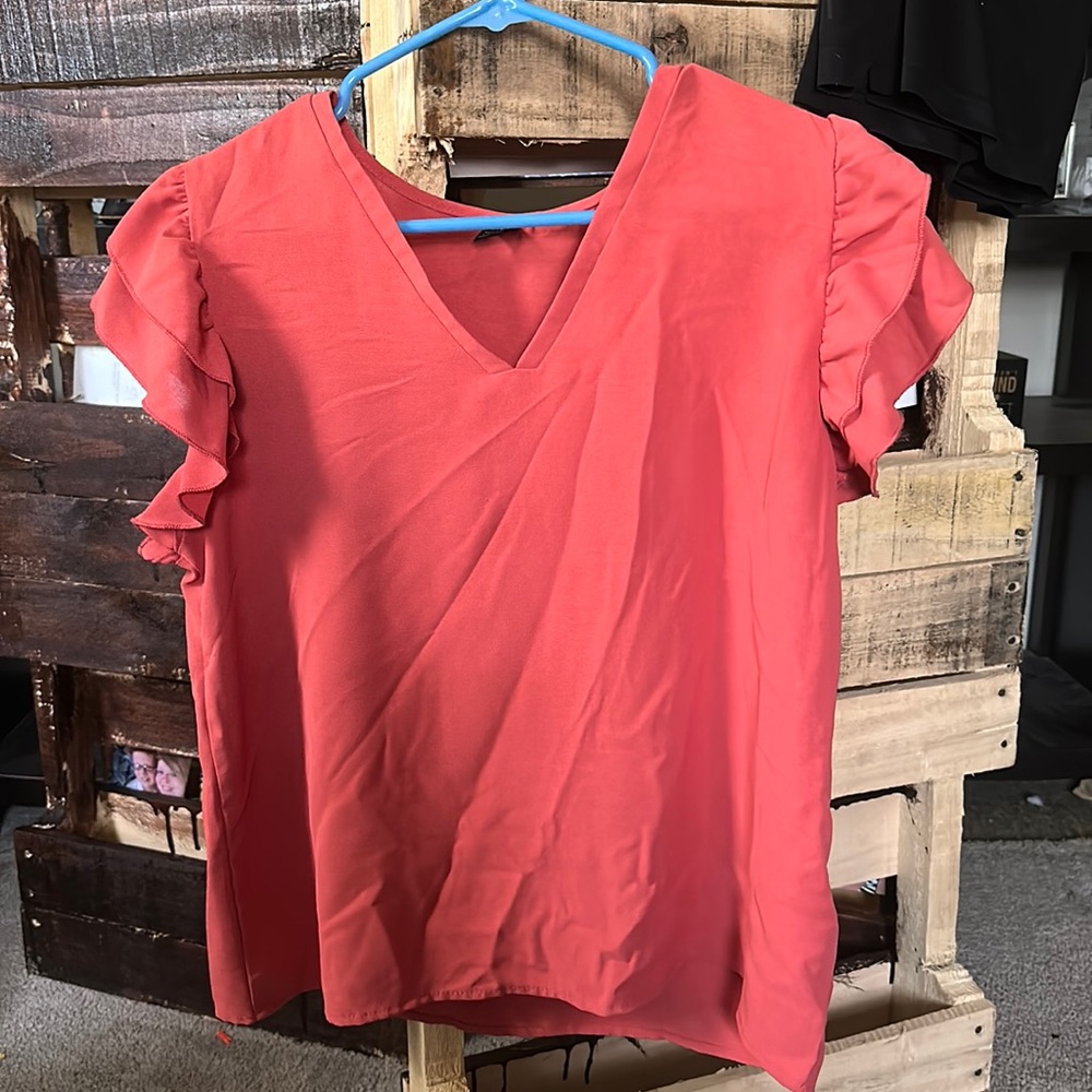 SHEIN coral top size L